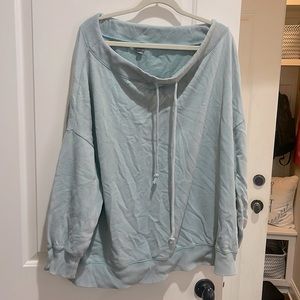 Aerie off the shoulder sweatshirt
